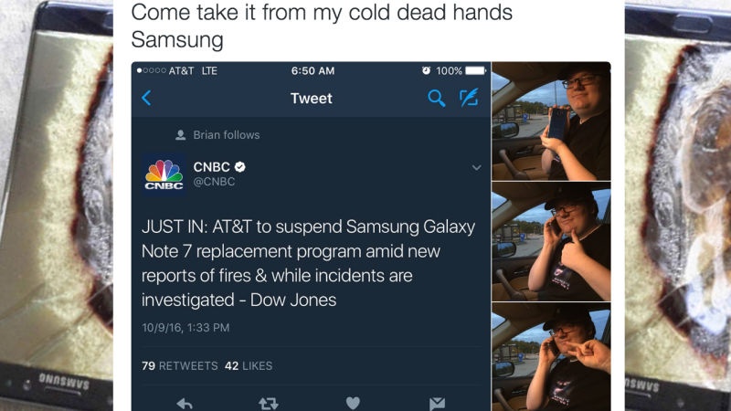 Nguoi dung kien quyet khong chiu tra lai Note 7 hinh anh