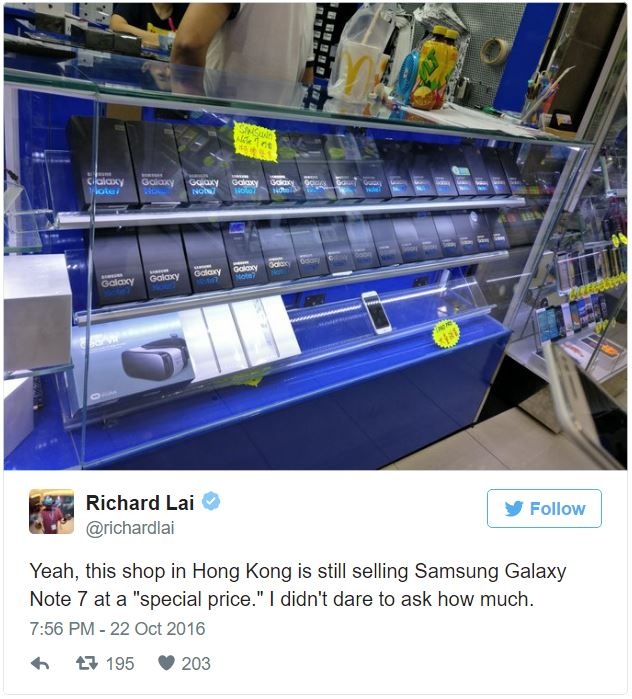 Galaxy Note 7 dac biet o Hong Kong anh 1
