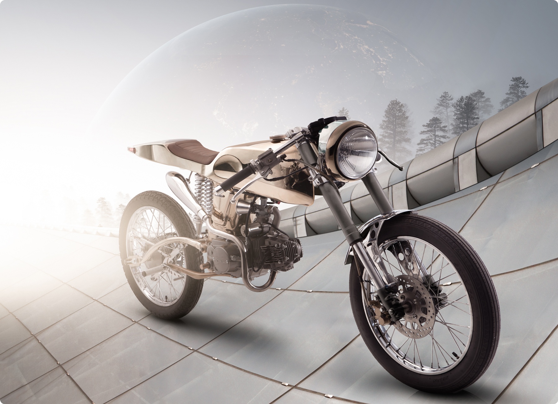 Nhung chiec xe may do phong cach hoai co hinh anh