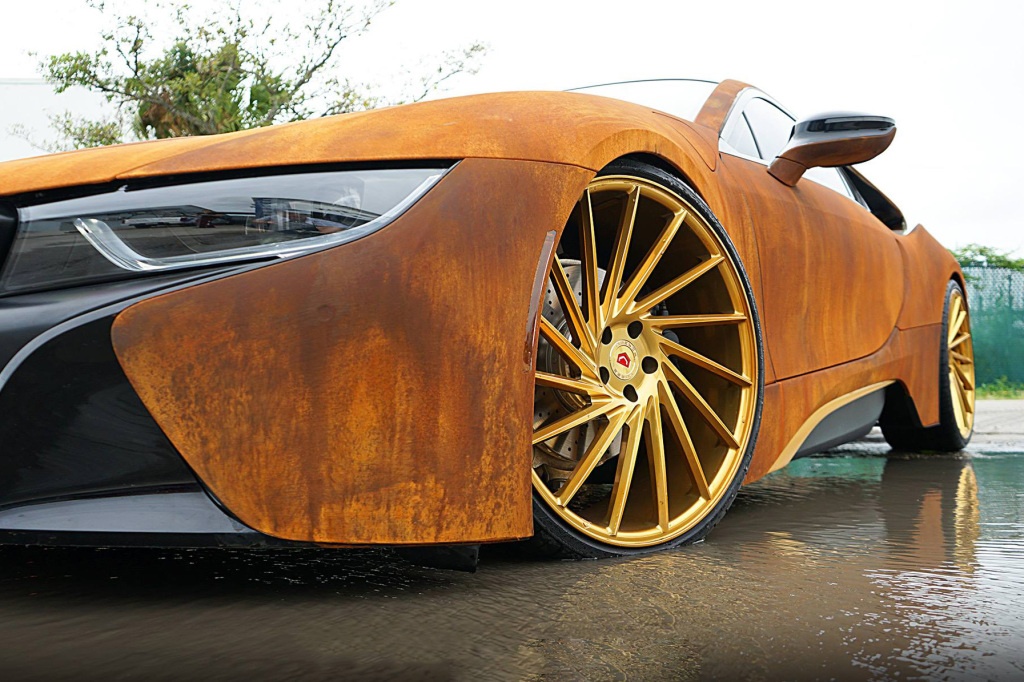 Xe BMW i8 do dan ao ri set anh 3