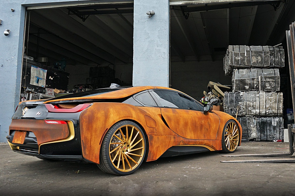 Xe BMW i8 do dan ao ri set anh 8