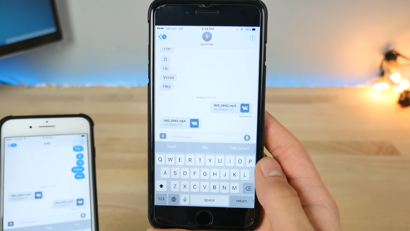 Clip 3 giay ky la co the ha guc bat ky chiec iPhone nao hinh anh