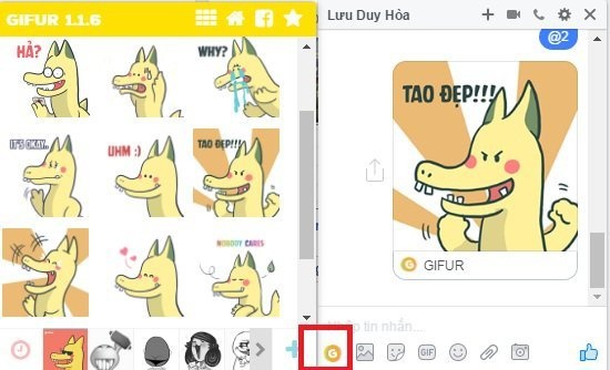 Sticker Rong pikachu tren Facebook Messenger anh 4