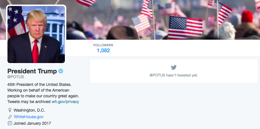 Twitter cua Donald Trump thay Obama hinh anh