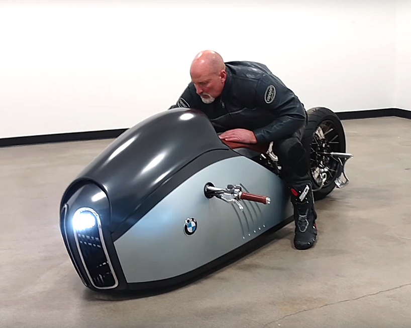 Moto BMW K75 Alpha tu y tuong den thuc te hinh anh