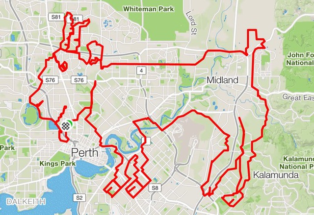 Đạp xe vẽ dê lên bản đồ ảnh 1 Dap xe ve de len ban do anh 1