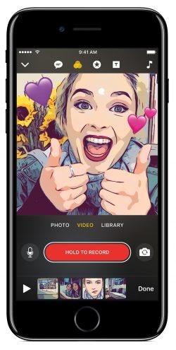 Ung dung tao video doc dao cua Apple hinh anh