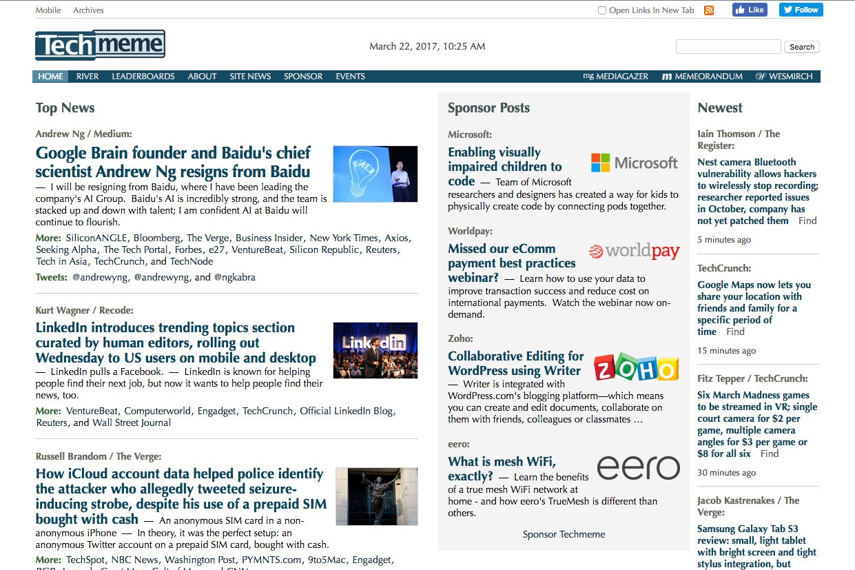 Trang web CEO Facebook đọc mỗi ngày ảnh 2 Trang web CEO Facebook doc moi ngay anh 2