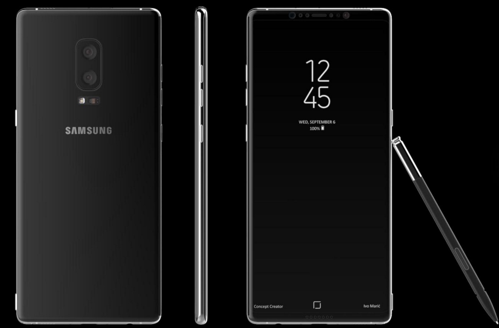 Ro ri thiet ke Galaxy Note 8 co man hinh sieu lon hinh anh