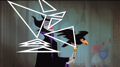 Nguoi xau hinh tam giac, nguoi tot trong tron tren phim dien anh hinh anh