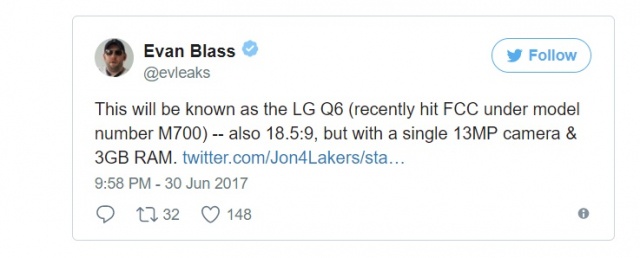 LG Q6 phiên bản mini của G6 ảnh 1 LG Q6 phien ban mini cua G6 anh 1