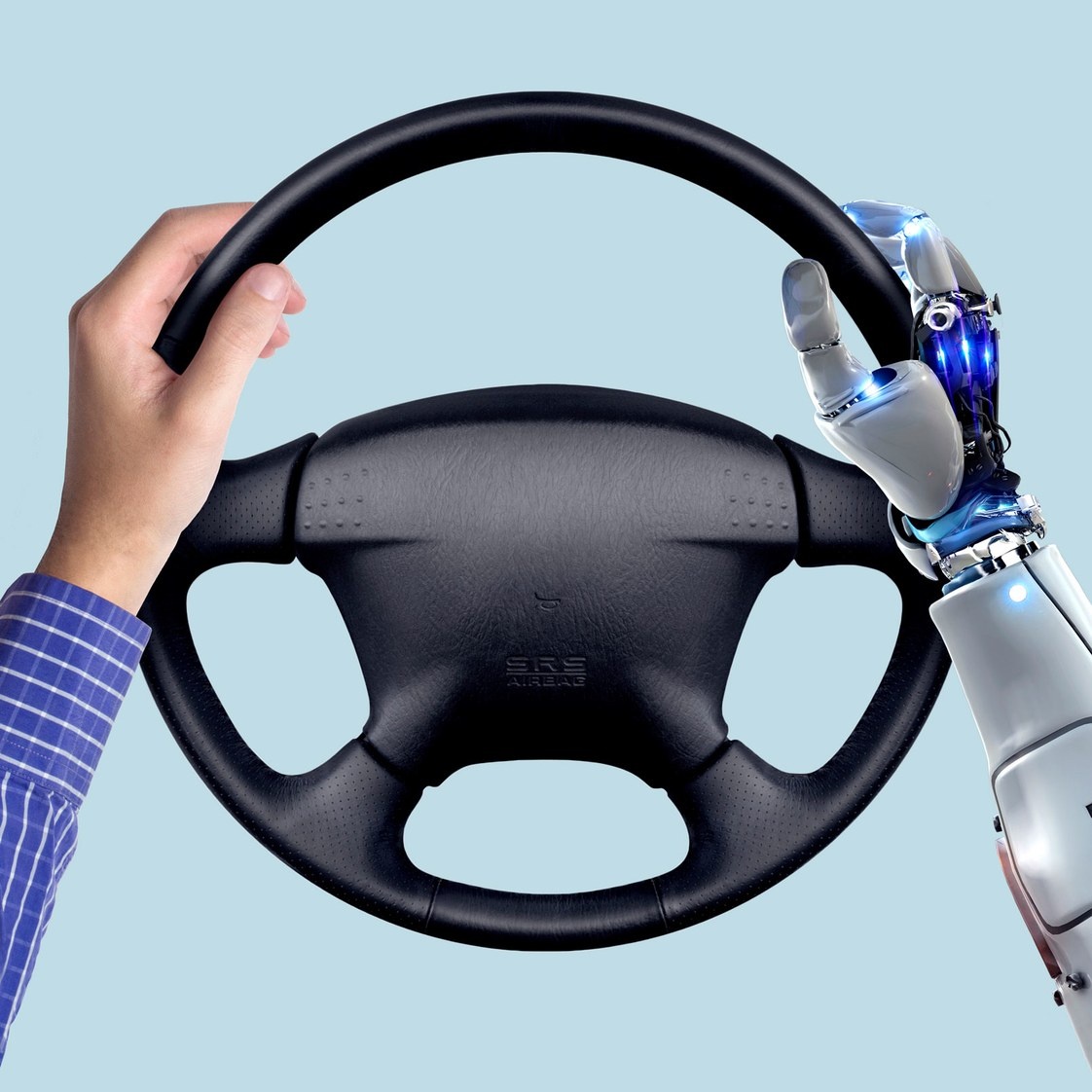 Audi A8 ket hop giua robot va con nguoi nhu the nao? hinh anh