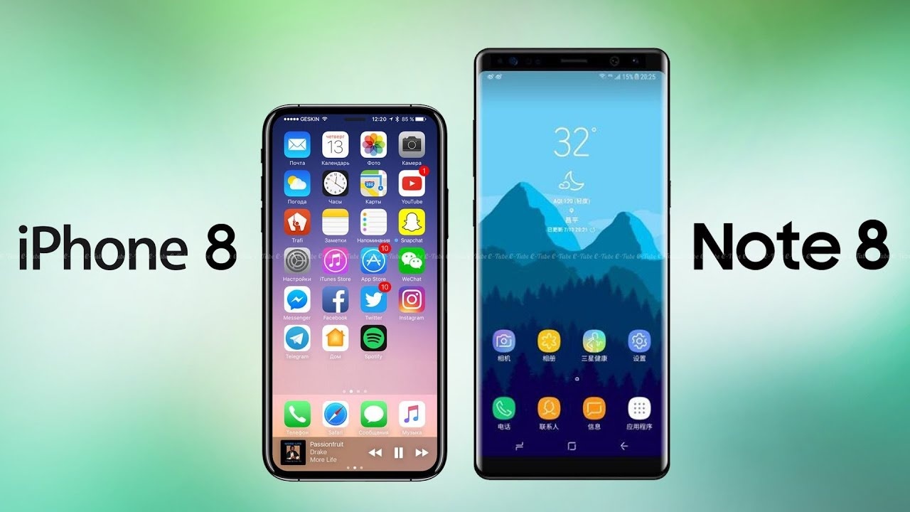 kha nang va dap iPhone 8 va Galaxy Note 8 anh 1