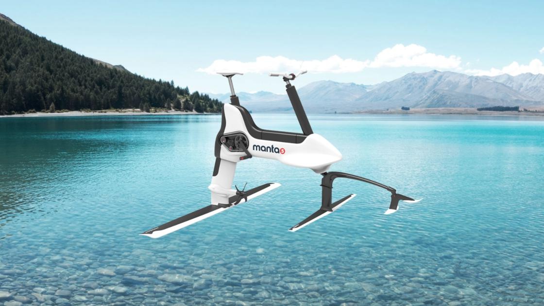 Xe đạp dưới nước độc đáo ảnh 1 Xe dap duoi nuoc doc dao anh 1