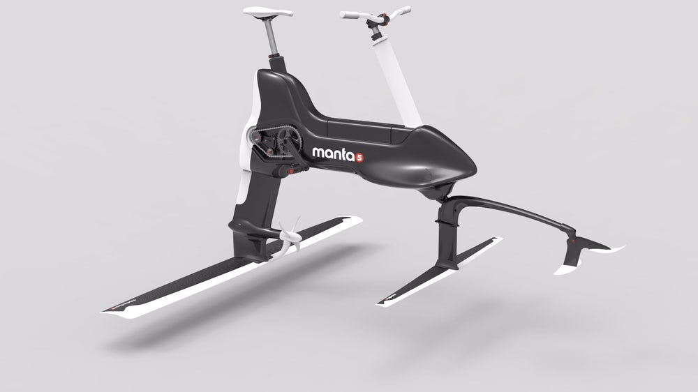 Manta5 Hydrofoiler XE-1 - xe dap duoi nuoc doc dao hinh anh