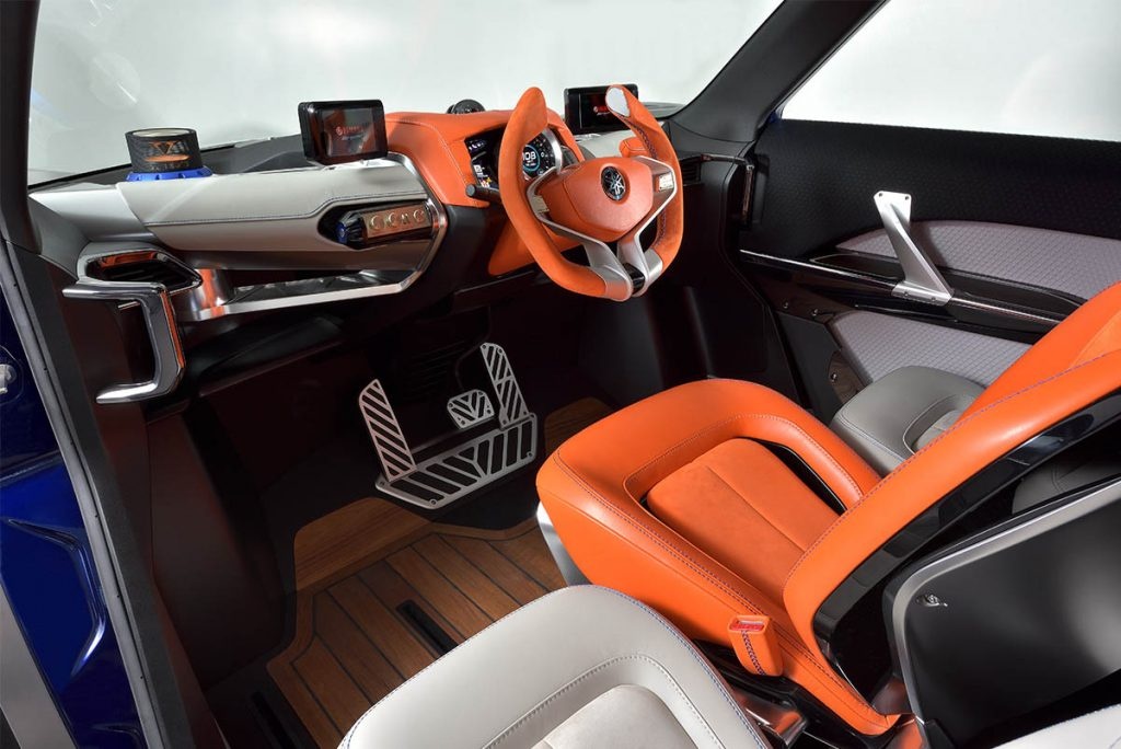 Yamaha trinh lang xe ban tai co nho Cross Hub anh 6