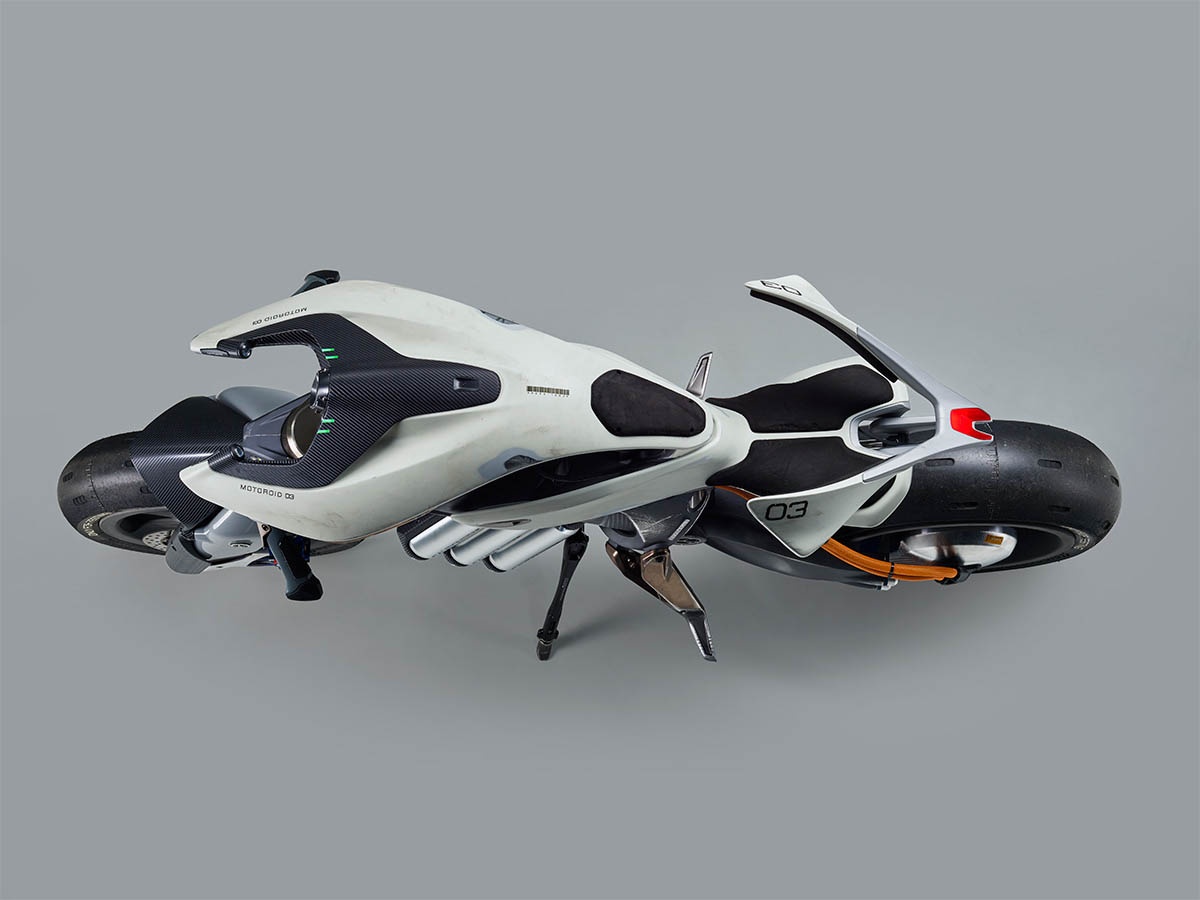 Can canh moto thong minh Yamaha MOTORoiD anh 1