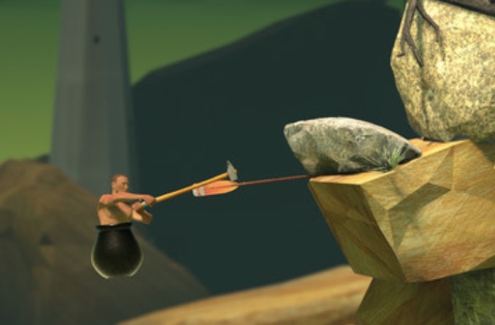 Getting Over It: Game gay uc che tam ly dang gay sot hinh anh