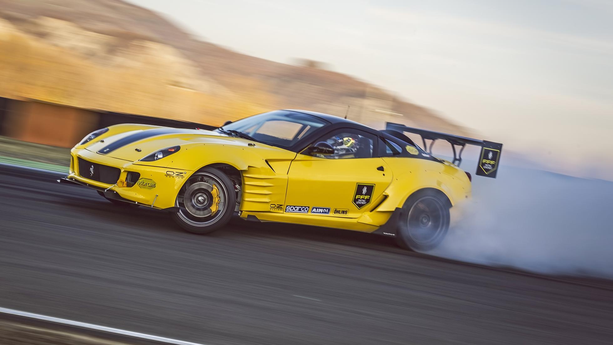 Ferrari 599 GTB Fiorano do Drift anh 7