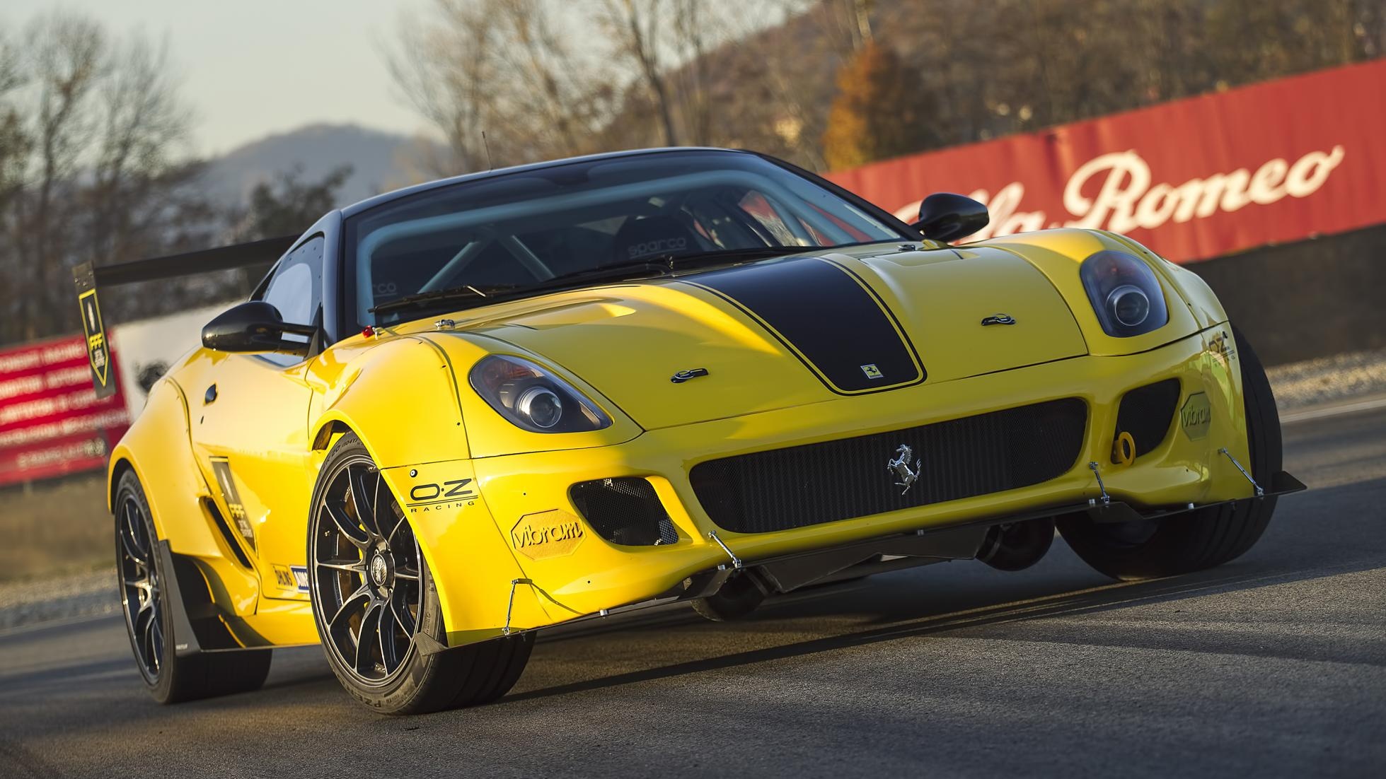 Ferrari 599 GTB Fiorano do Drift anh 2