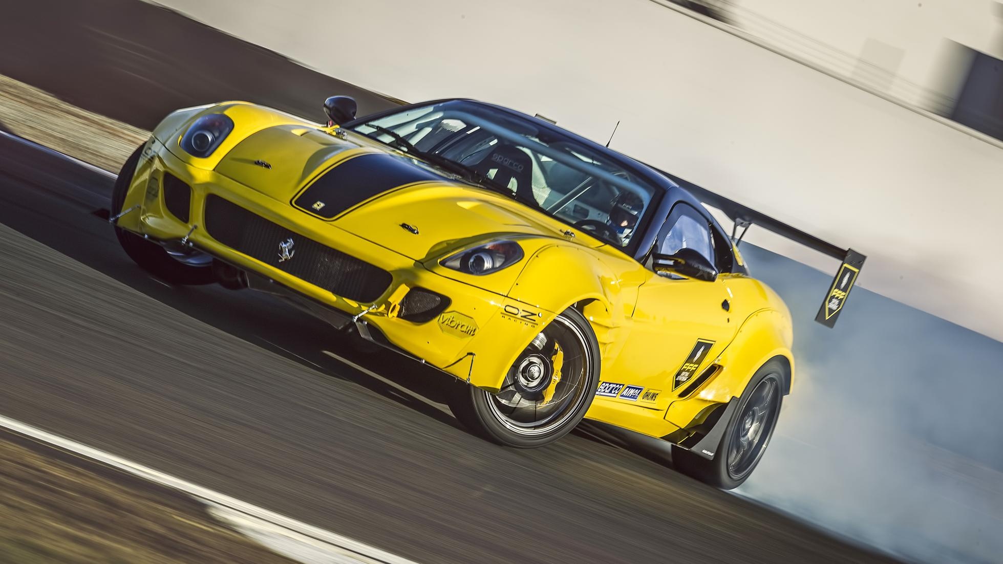 Ferrari 599 GTB Fiorano Drift khoe suc manh hinh anh