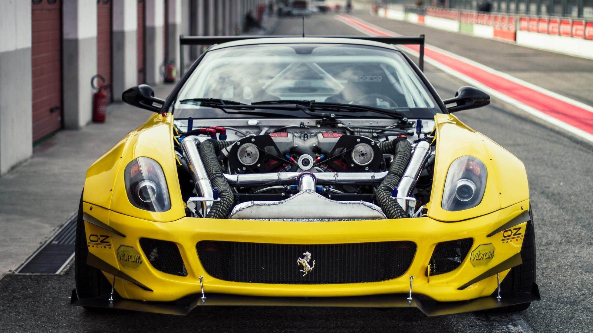 Ferrari 599 GTB Fiorano do Drift anh 3