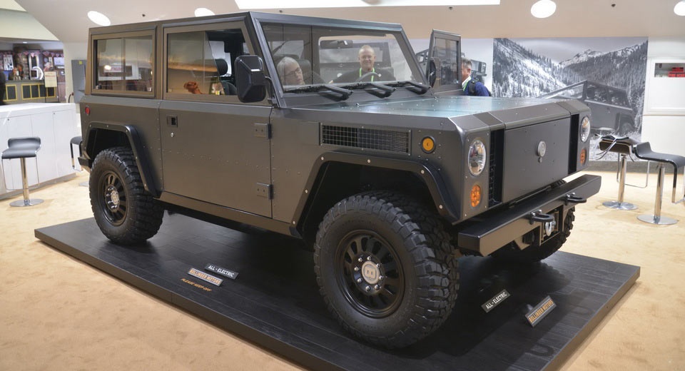 Bollinger B1 voi kha nang off-road an tuong hinh anh