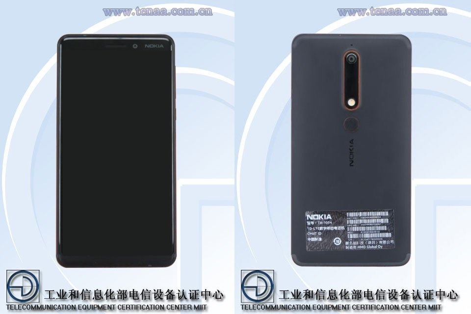 Nokia 6 2018 lo anh hinh anh