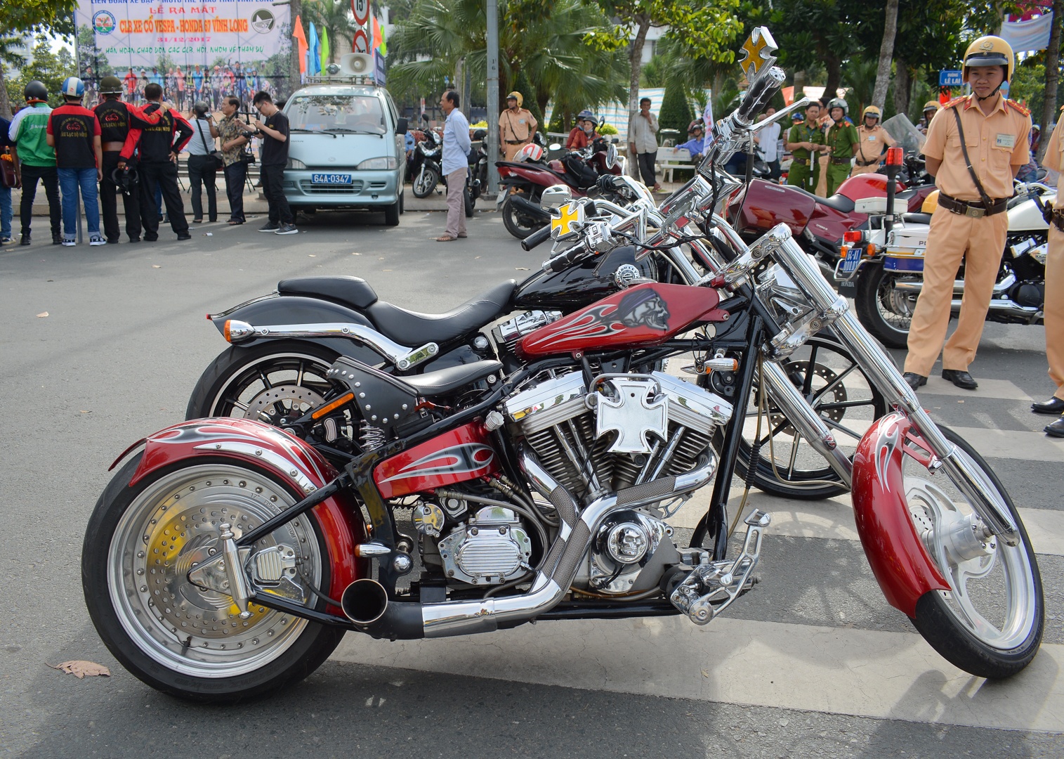 Dai hoi xe co tai Vinh Long anh 5