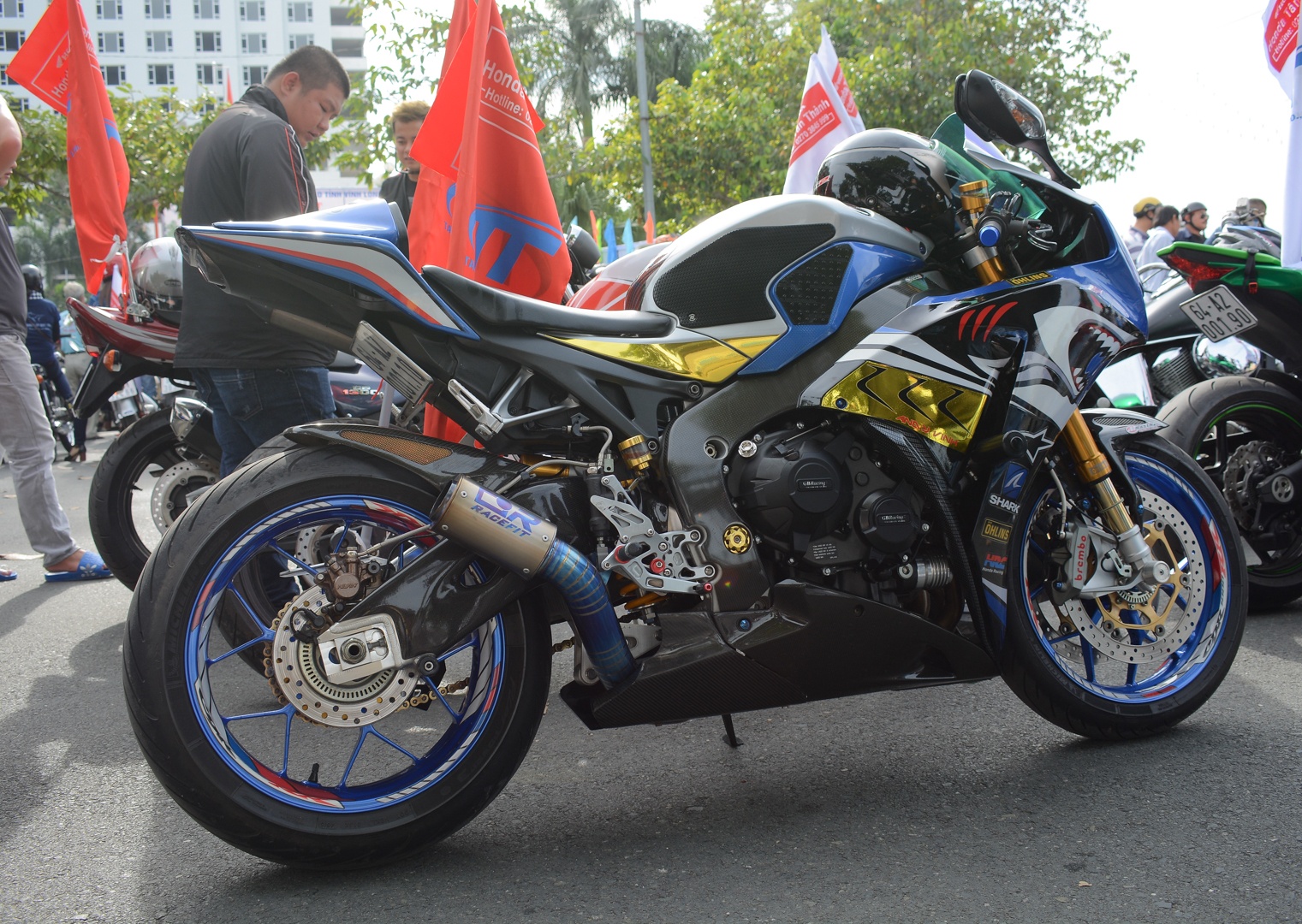 Dai hoi xe co tai Vinh Long anh 8