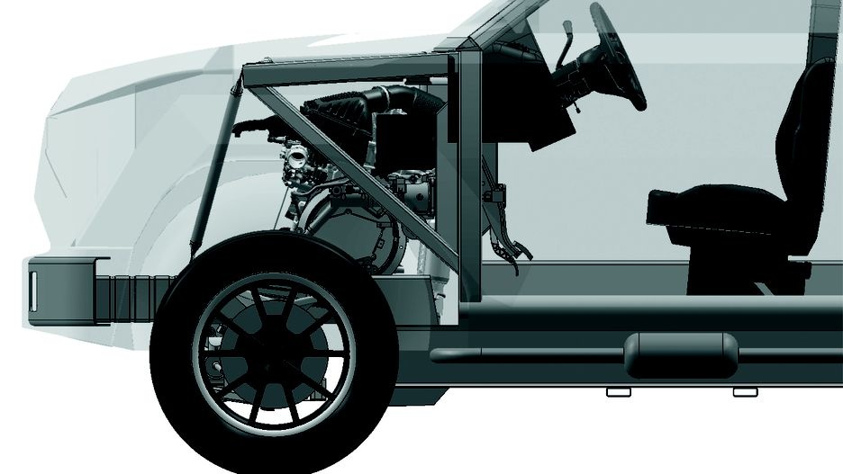 Xe ban tai dien W-15 ra mat anh 4