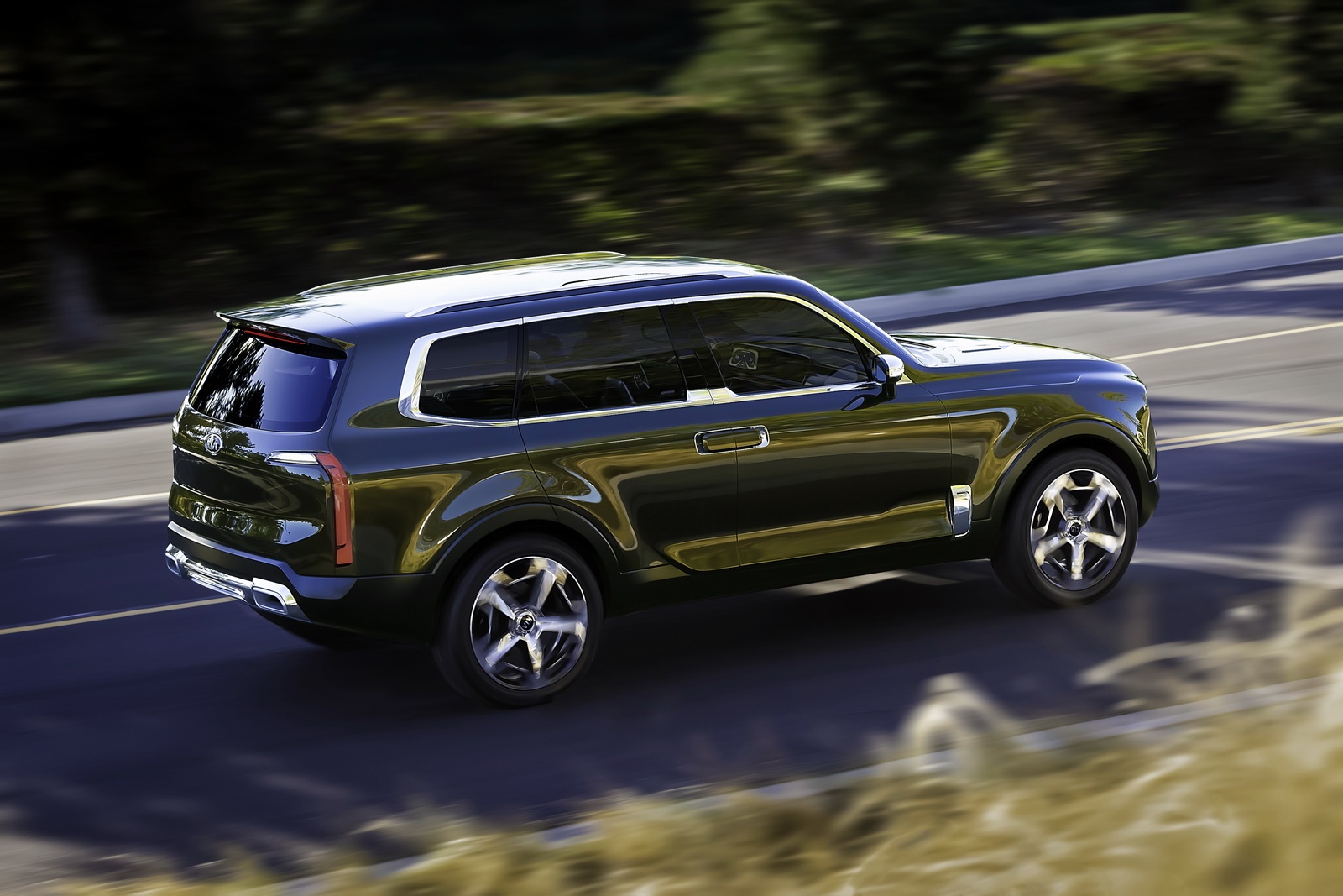 Kia Telluride Concept - SUV co lon ra mat anh 4