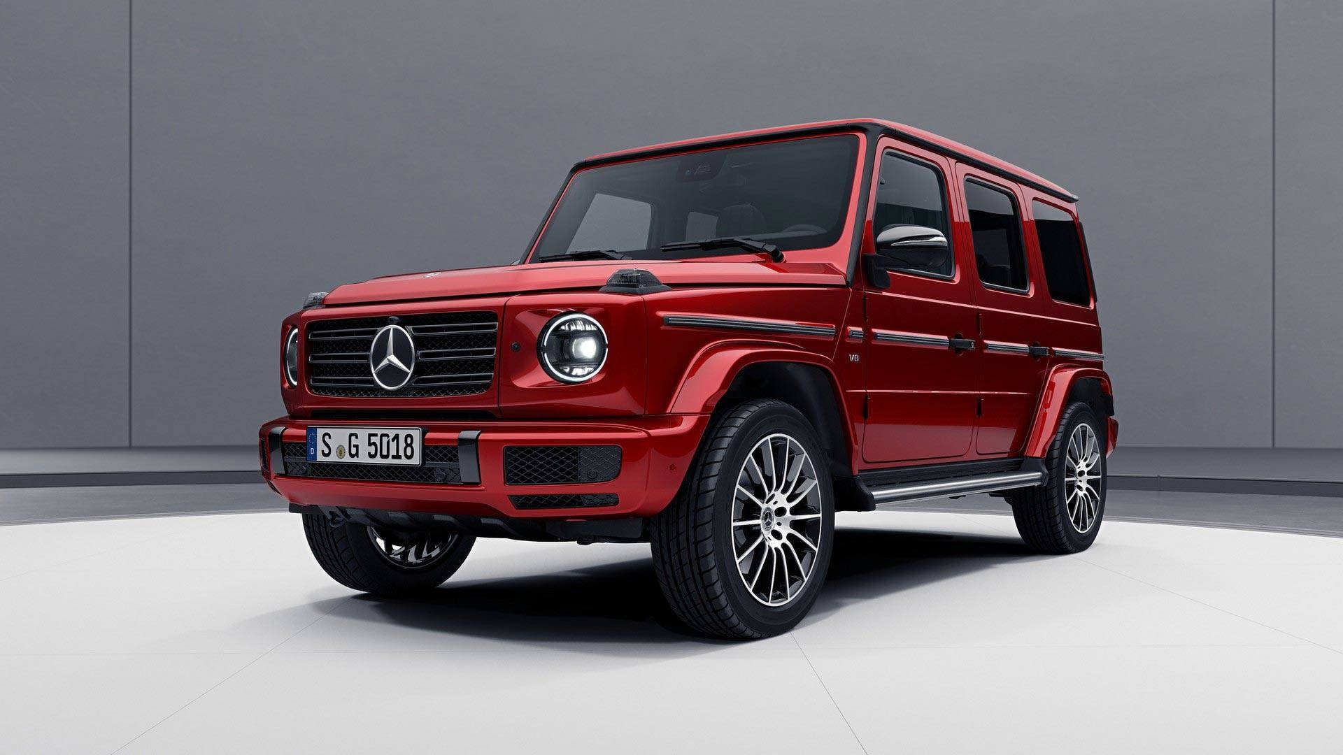 Mercedes-Benz G-Class them sang trong voi ban Night Package hinh anh