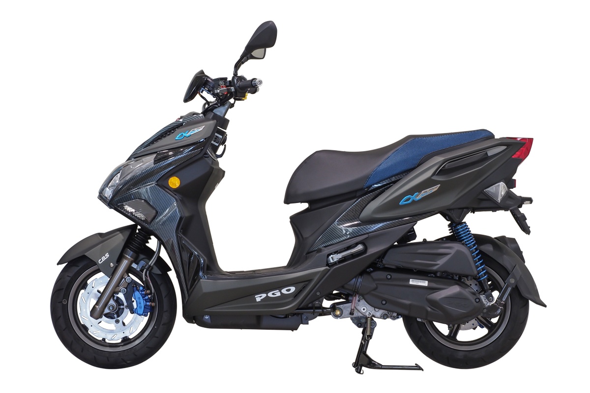 Scooter ham ho nhu moto phan khoi lon, gia hon 1.300 USD hinh anh