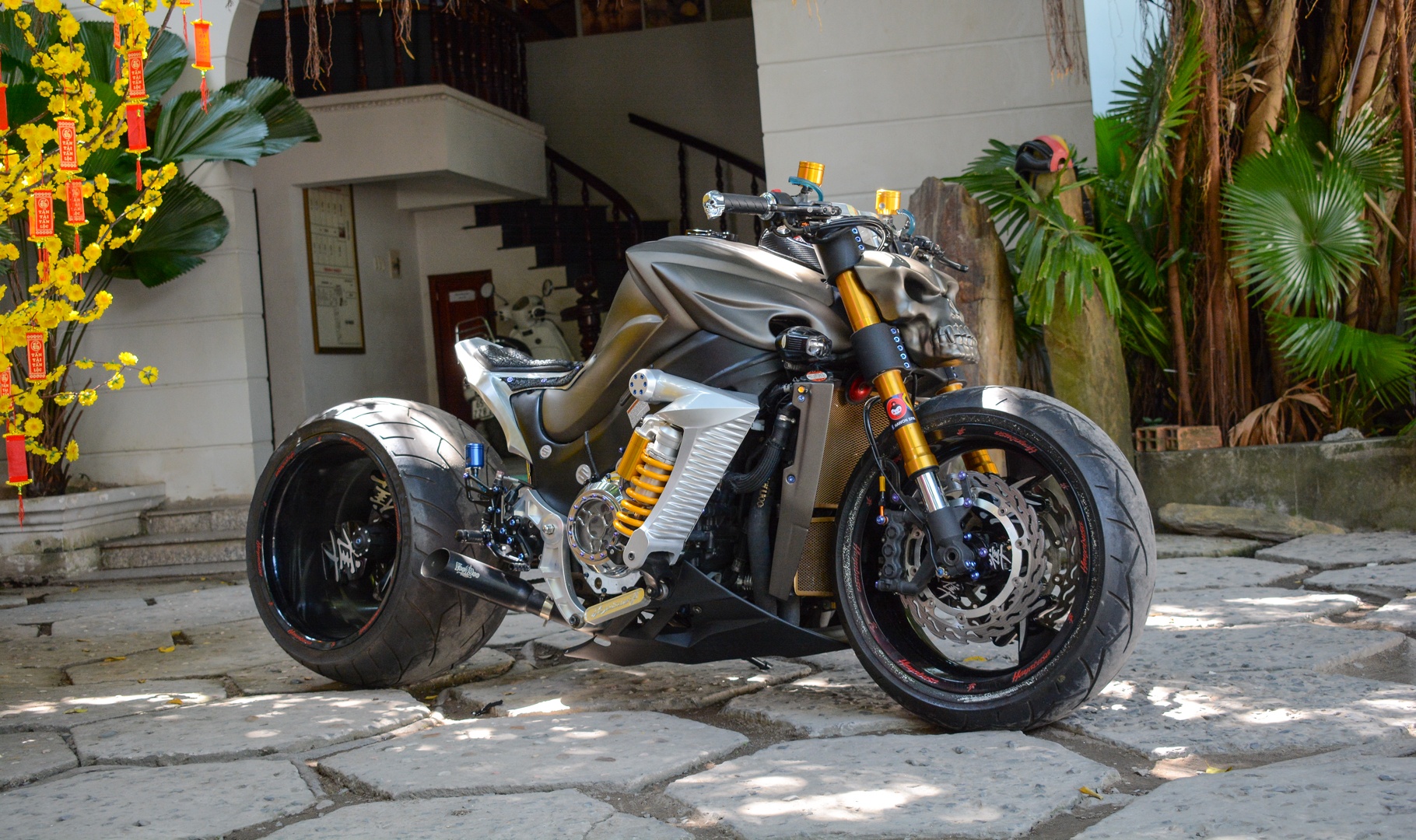 Suzuki Hayabusa do banh beo cua biker Can Tho anh 1