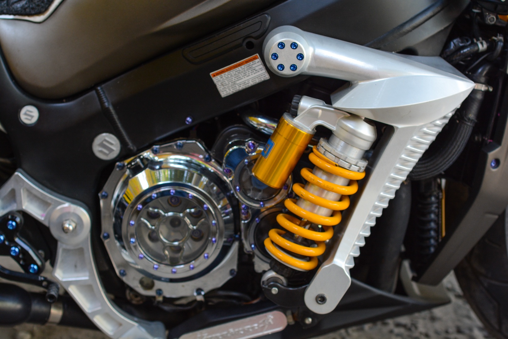 Suzuki Hayabusa do banh beo cua biker Can Tho anh 5