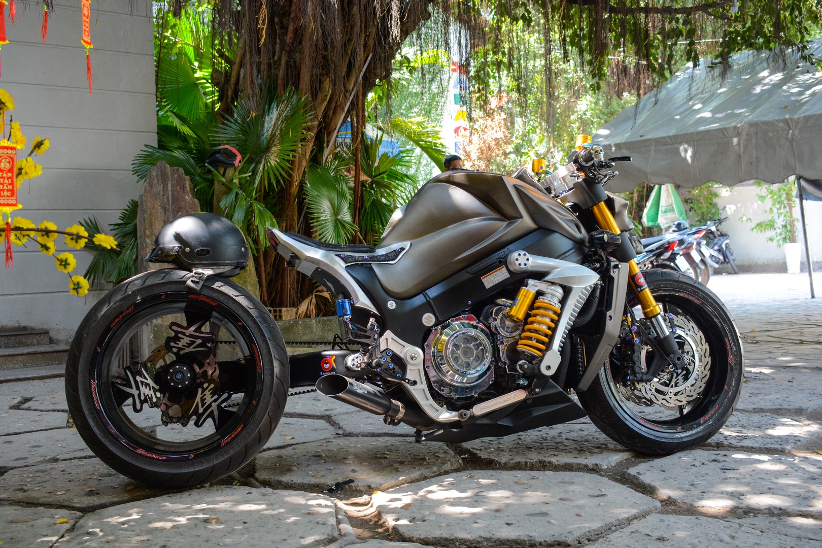 Suzuki Hayabusa do banh beo cua biker Can Tho anh 3