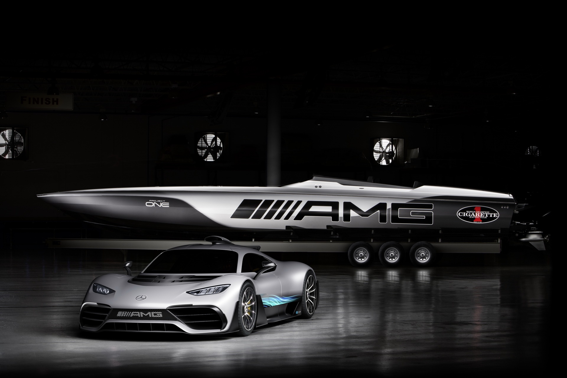 Du thuyen 3.100 ma luc lay cam hung Mercedes-AMG Project One hinh anh