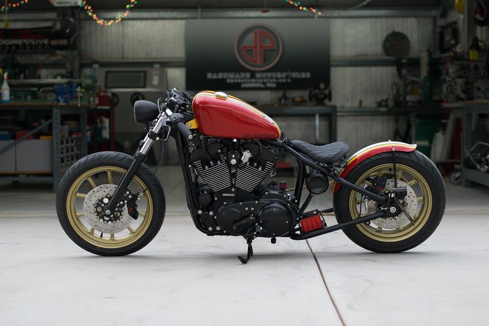 Harley-Davidson Forty-Eight do bobber doc nhat cua biker Viet hinh anh