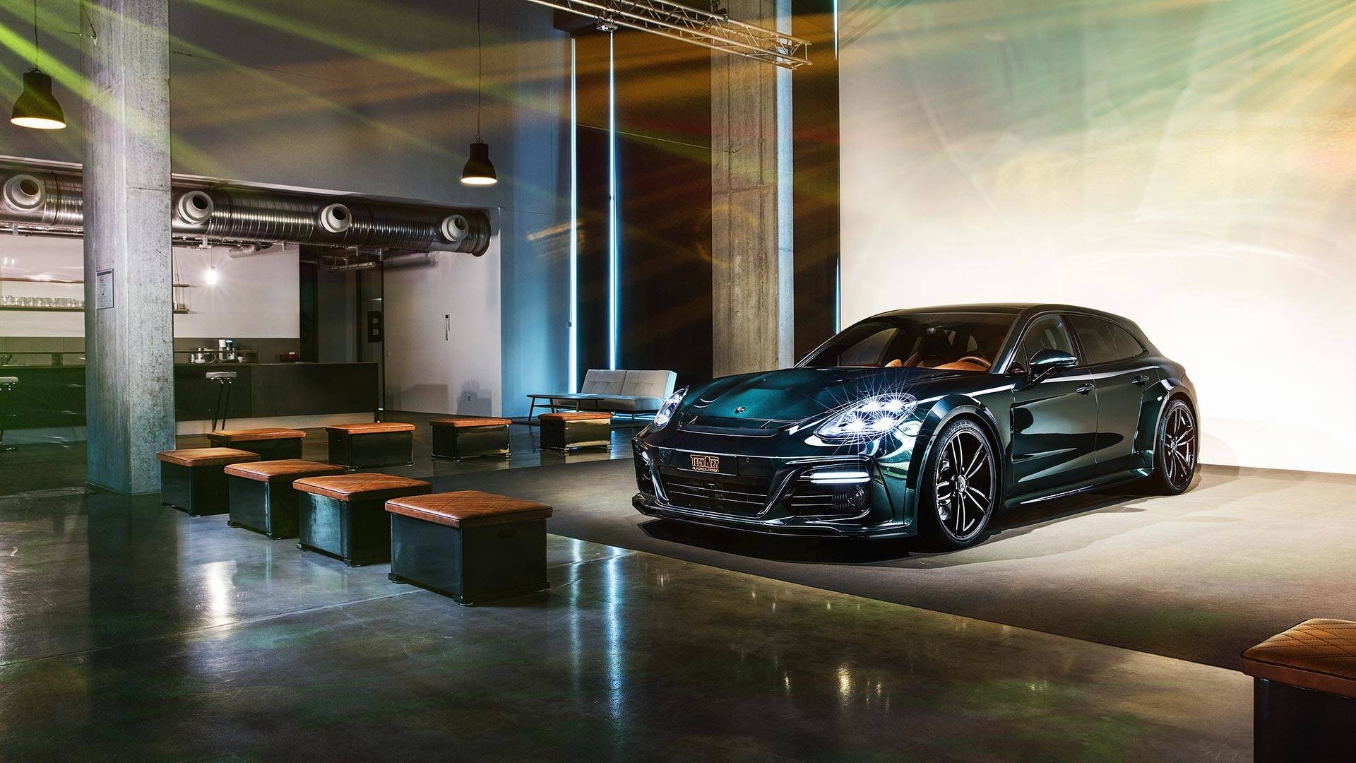 Porsche Panamera Sport Turismo sang trong hon nho TechArt hinh anh