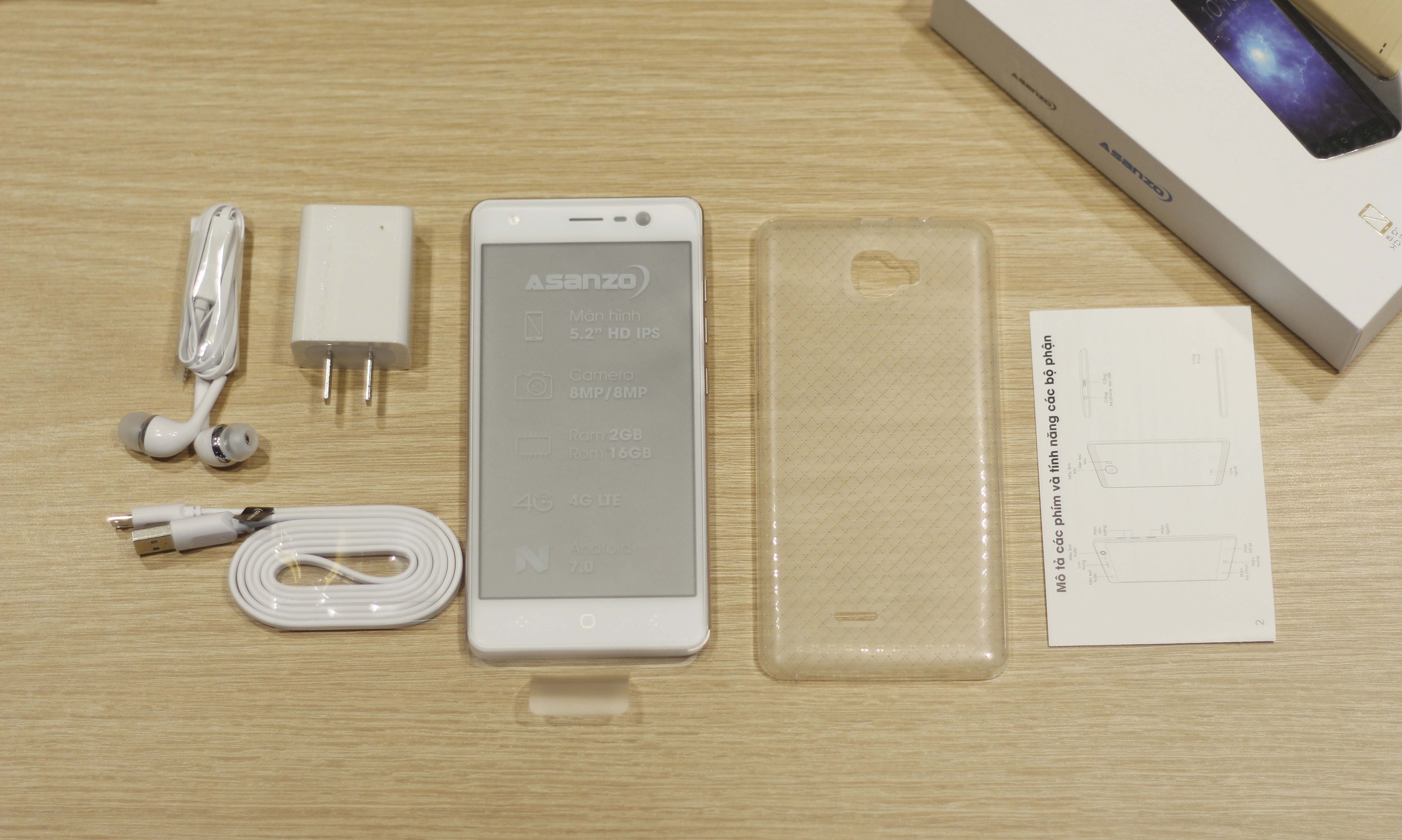 Asanzo,  Asanzo S3,  Smartphone viet nam anh 2