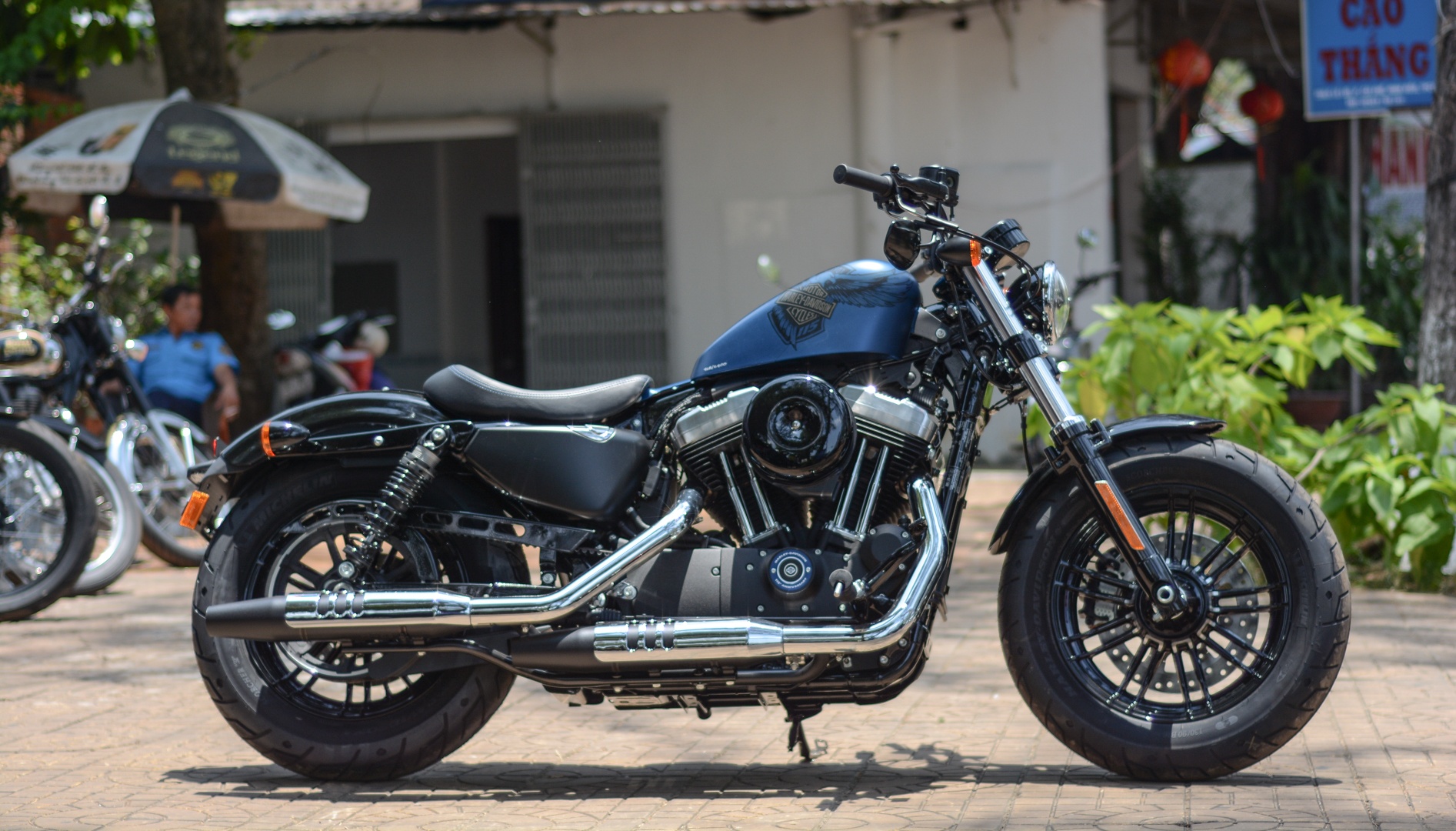 Harley-Davidson Forty-Eight phiên bản đặc biệt  ảnh 2 Harley-Davidson Forty-Eight phien ban dac biet anh 2