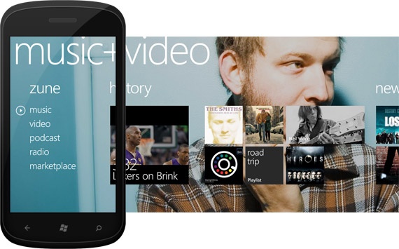 Thiet ke Metro cua Microsoft tren Windows Phone hinh anh