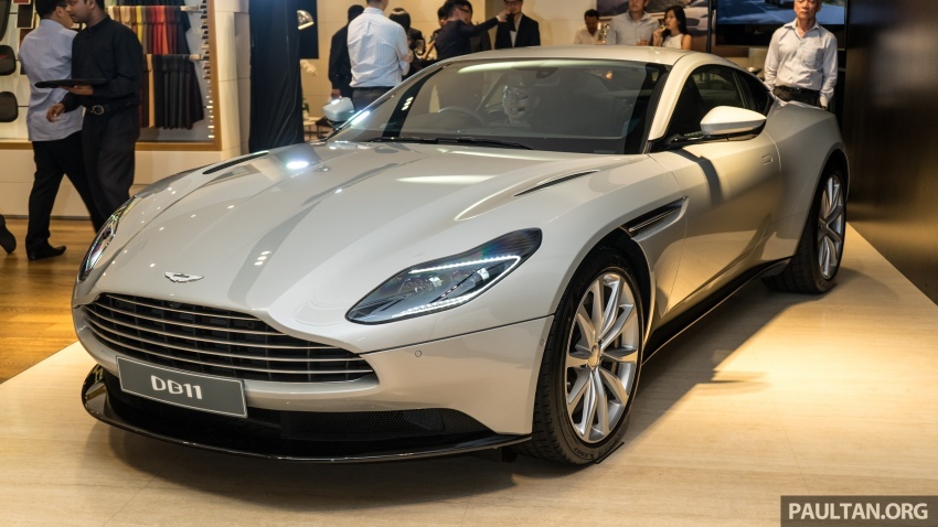 Aston Martin DB11 ra mat Dong Nam A anh 1