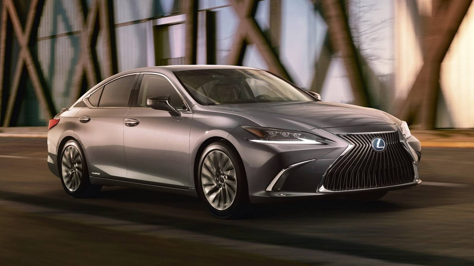 Lexus tung teaser dau tien cua ES 2019 hinh anh