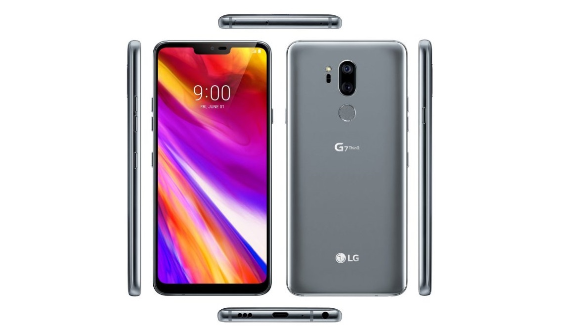 LG G7 lo dien: Man hinh 'sieu sang', co notch giong iPhone X hinh anh