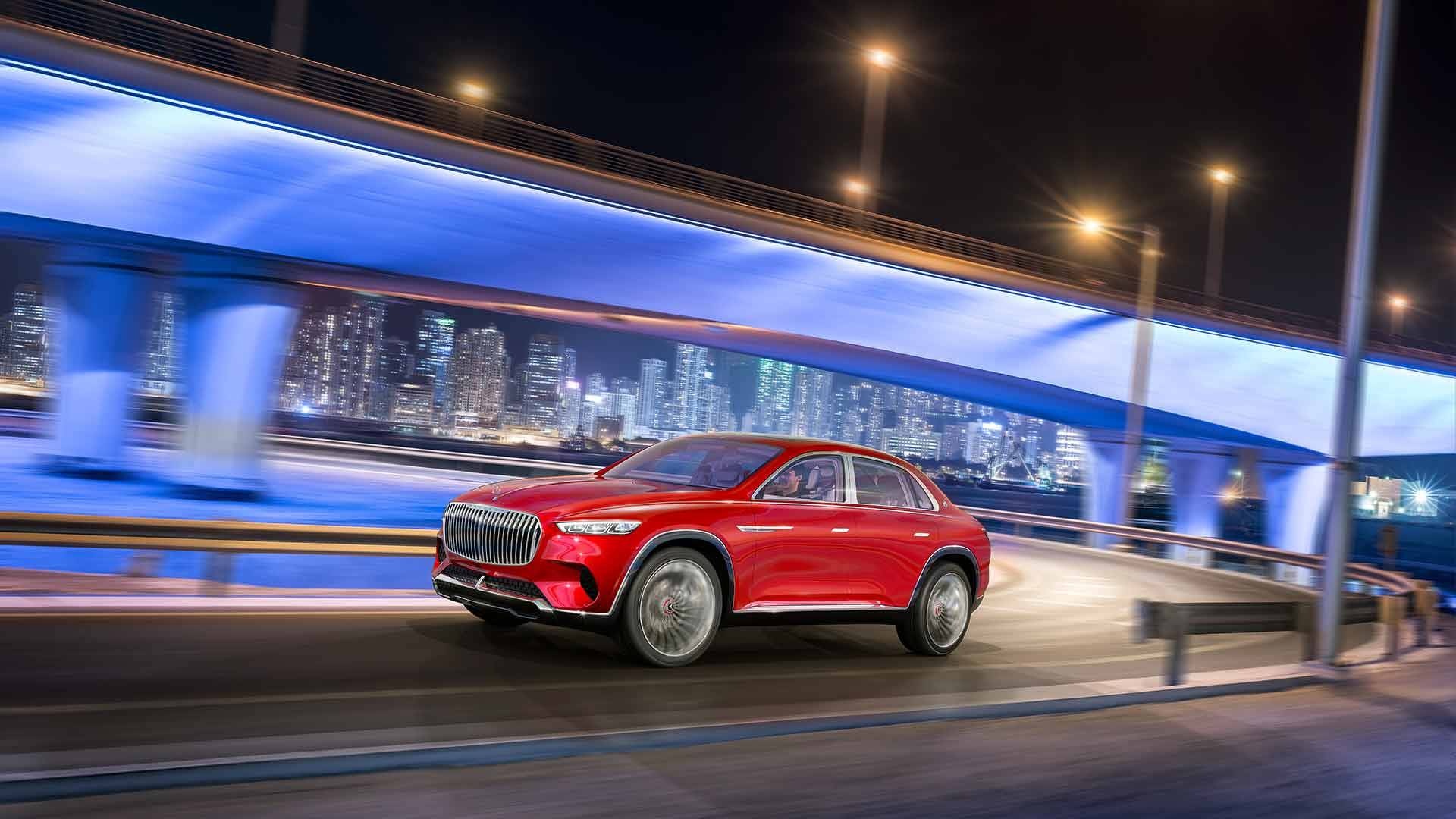 SUV sieu sang Vision Mercedes-Maybach Ultimate Luxury ra mat hinh anh