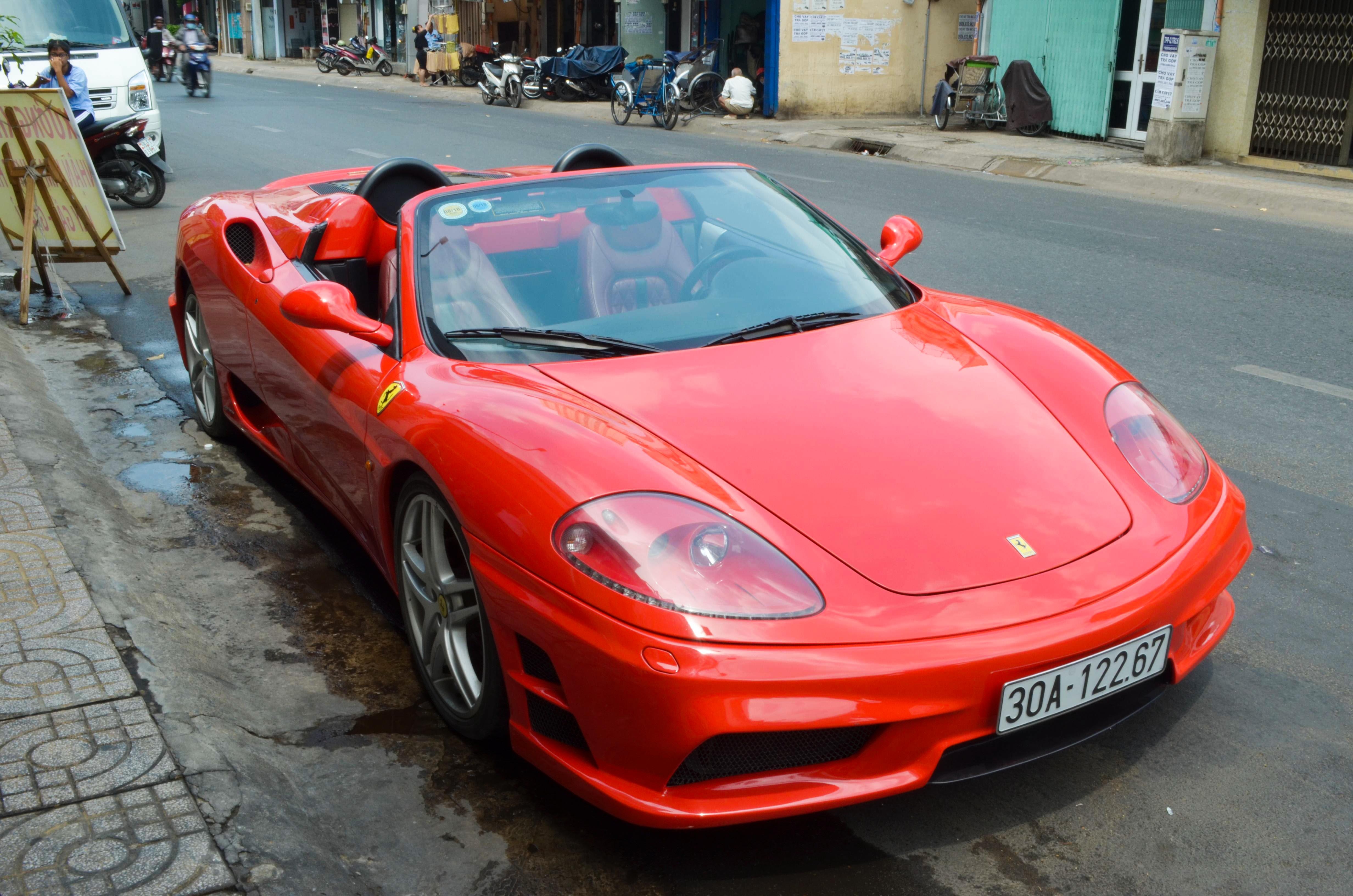 Ferrari 360 Spider - mo uoc mot thoi cua dai gia Viet hinh anh