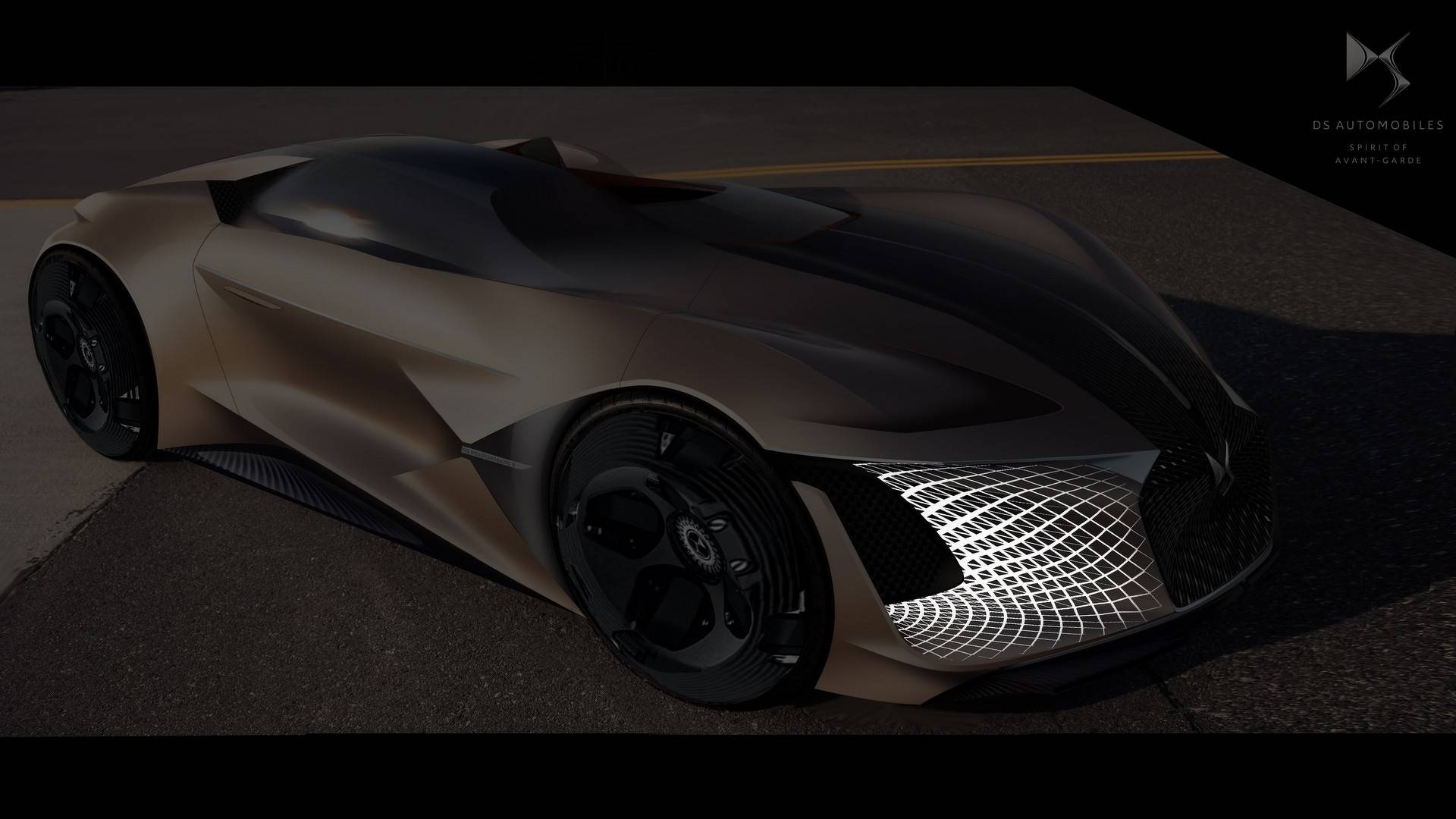 DS X E-Tense Concept - sieu xe bat doi xung anh 5