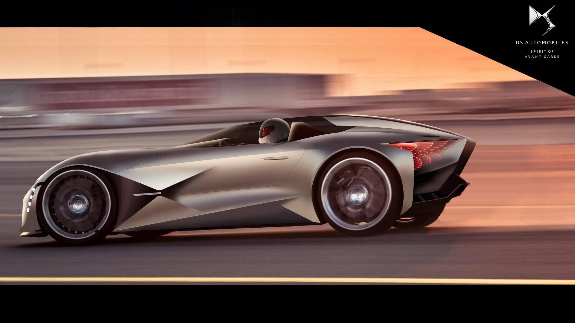 DS X E-Tense Concept - sieu xe bat doi xung anh 3